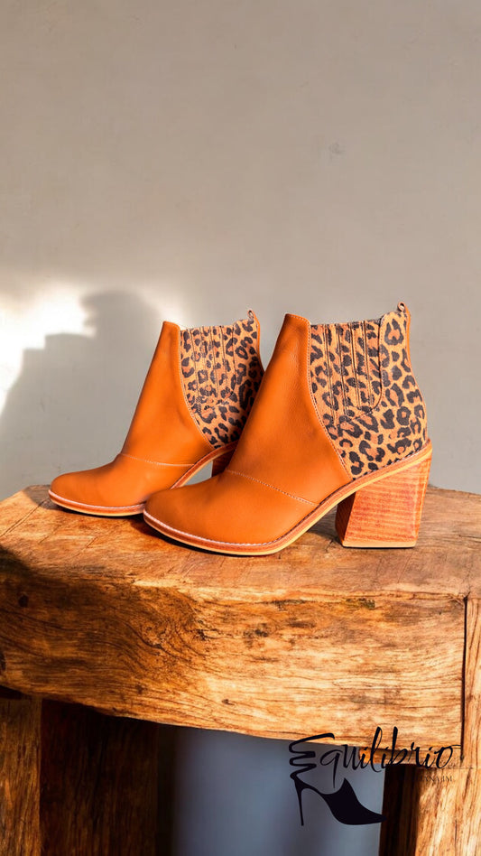 Botines Caramelo