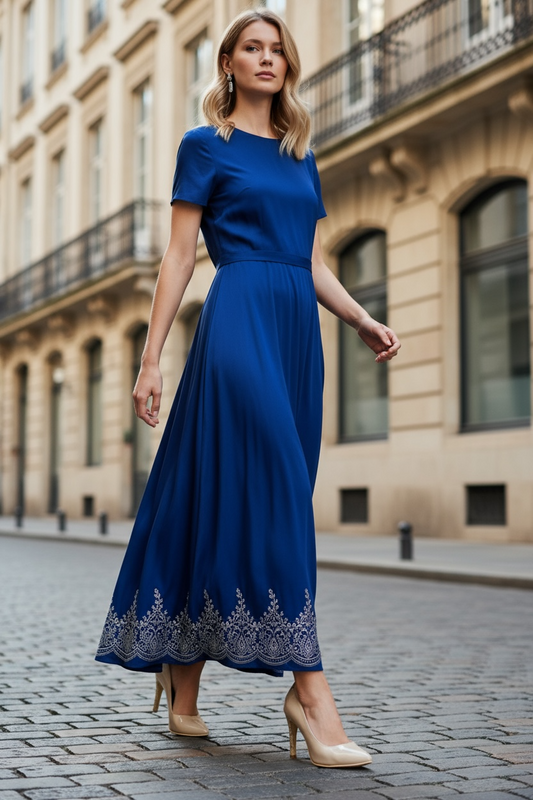 Nude Dina talón Dorado