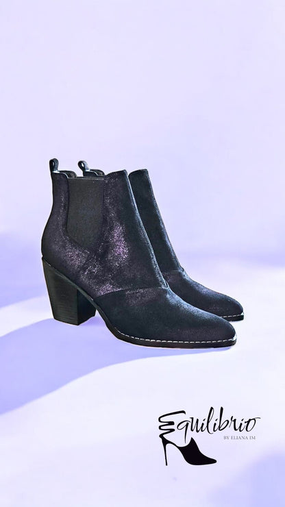 Botines Black Lilac