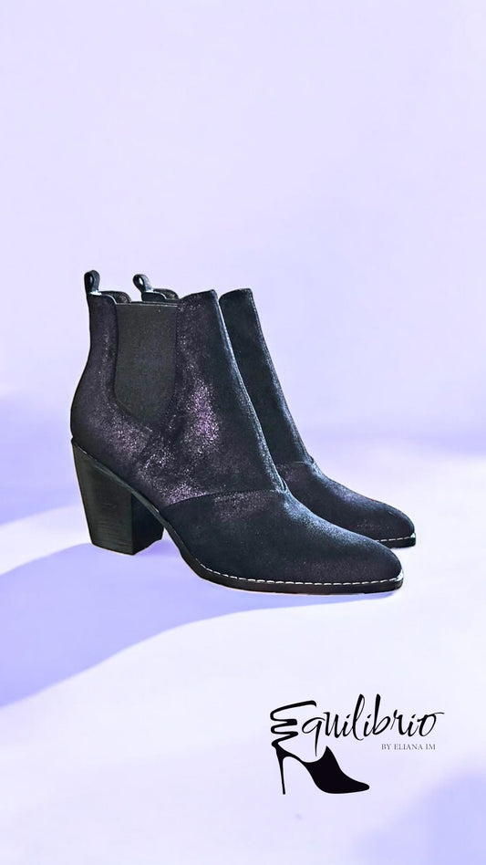 Botines Black Lilac