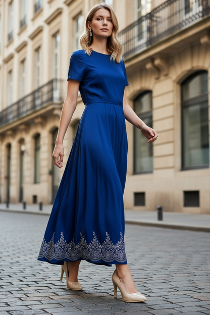 Nude Dina talón Dorado