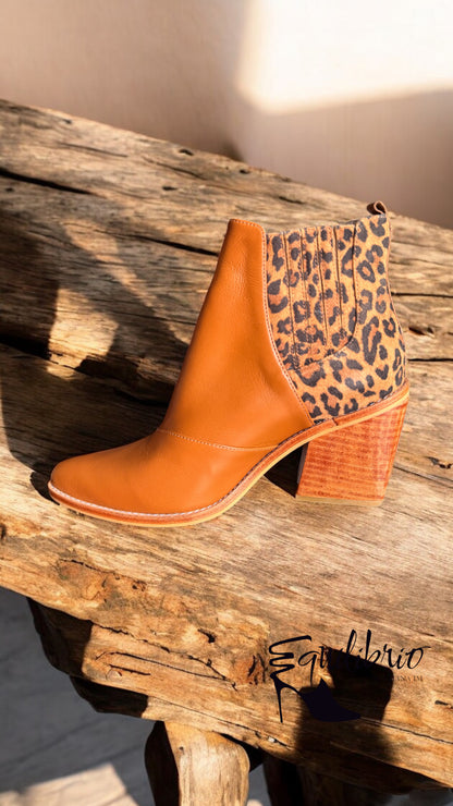 Botines Caramelo