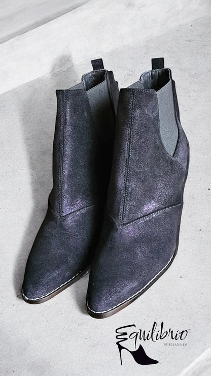 Botines Black Lilac